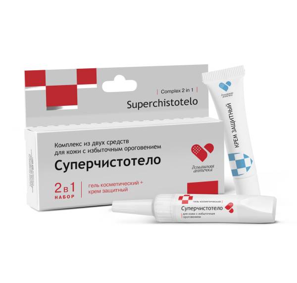Изображение товара Гель Суперчистотело набор 2в1 Две линии 10мл Гель Суперчистотело набор 2в1 Две линии 10мл фотография